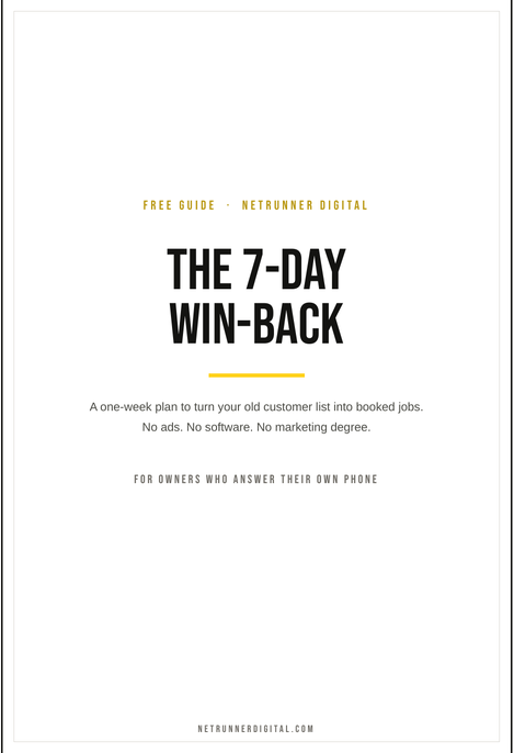 Cover of The 7-Day Win-Back guide